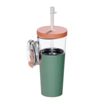 Asobu Marina Pastelowy Zielony Kubek termiczny 2 w 1 ze somk 845ml 845 ml