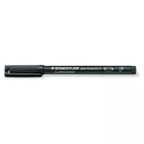 Staedtler Foliopis wodoodporny Lumocolor, czarny, F