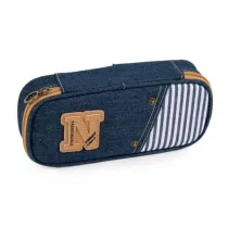 Fandy Pi�rnik etui Denim granatowy