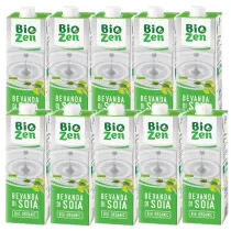 Biozen Nap�j sojowy naturalny bezglutenowy Zestaw 10 x 1 l Bio