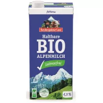 Berchtesgadener Land Mleko alpejskie UHT o obni�onej zawarto�ci laktozy (min. 1,5 % t�uszczu) 1 l Bio