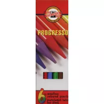 Koh-I-Noor Kredki Progresso 6 szt.