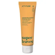 Attitude SUPER LEAVES, Szampon do w�os�w nadaj�cy obj�to�� i blask, z proteinami sojowymi i �urawin� 240 ml