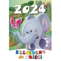 Kalendarz 2024 cienny Dla Dzieci ekonomiczny