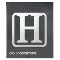 If Metalowa zakadka - Litera H Clip-on