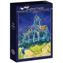 Puzzle 1000 el. Van Gogh, Ko�ci� w Auvers Bluebird Puzzle