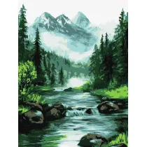 Ideyka Malowanie po numerach - Tajemnicze �r�d�o 30x40cm
