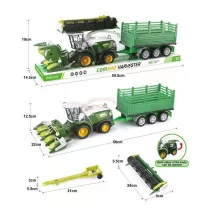 Zestaw kombajnw z przyczep Toys Pawe Wojda