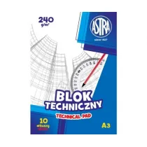 Astra Blok techniczny A3 240 gsm 10 kartek