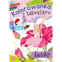 Malowanka A5 Kolorowanka z tatua�ami. Kwiaty SKRZAT 075120