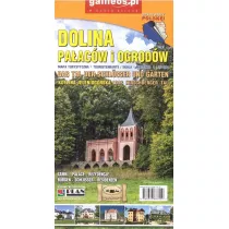 Mapa turystyczna - Dolina pa�ac�w i ogrod�w