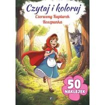 Czerwony Kapturek / Roszpunka. Czytaj i koloruj