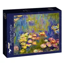 Puzzle 1000 el. Nenufary, Claude Monet Bluebird Puzzle