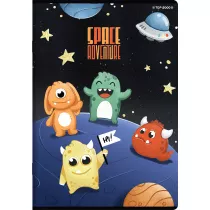 Top-2000 Zeszyt A5 Space Adventure linia podwjna 16 kartek