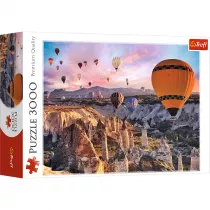 Puzzle 3000 el. Balony nad Kapadocj Trefl