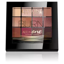 Eveline Cosmetics All In One Eyeshadow Palette paleta cieni do powiek 03 Burn 12 g