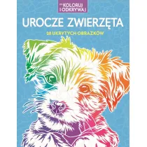 Koloruj i odkrywaj. Urocze zwierz�ta. 28 ukrytych obrazk�w
