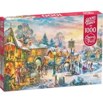Puzzle 1000 el. Winter Twilight CherryPazzi