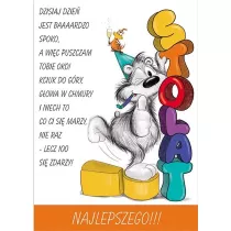 Stamp Karnet Happy B6 + koperta wzr nr 01