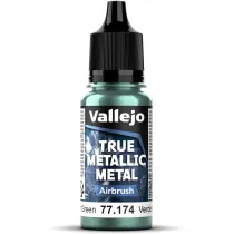 Vallejo: 77.174 - True Metallic Metal - Airbrush - Dusken Green (18 ml)