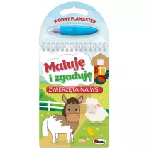 Maluj i zgaduj Zwierzta na wsi