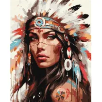 Ideyka Malowanie po numerach - Legenda plemienia 40x50cm