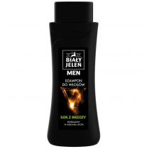 Biały Jeleń Hipoalergiczny Łagodzenie szampon do włosów dla mężczyzn Tonizujący Sok z Brzozy 300 ml