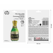Godan Balon foliowy Butelka Szampana 73x31cm