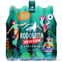 Rodowita z Roztocza Woda mineralna niegazowana Sport Zgrzewka 12 x 600 ml