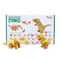 Mega zestaw Dino 33el MalBlo