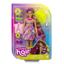 Barbie Lalka Totally Hair Kwiaty Mattel