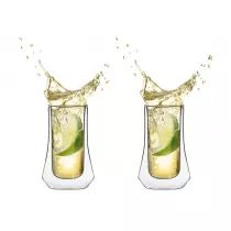 Vialli Design Kieliszki shot z podwjn ciank Soho 8913 2 x 60 ml