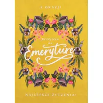 Karnet okazjonalny B6 z kopert� Emerytura PAN DRAGON KB6-1875
