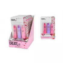 Szminka do ust Love&heart 3 szt CREATE IT! Create It!-Canenco