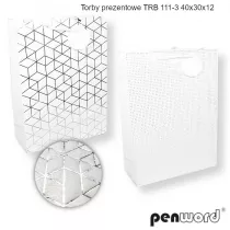 Penword Torebka prezentowa 40x30x12cm MIX