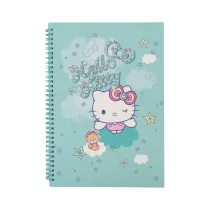 Patio Ko�obrulion A4 100k.w kratk� metalowa spirala Hello Kitty pink wz�r 1