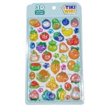 Kiddisvit Naklejki 3D Crystal Owoce
