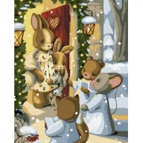Ideyka Malowanie po numerach - Magia kol�d 40x50cm