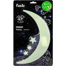 Fiorello Ozdoby fluorescencyjne Ksiyc i Gwiazdy 6szt