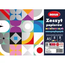 Beniamin Zeszyt papierw kolor samoprzylep. A5/8K (10szt)