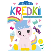 Zadanie dla kredki. Magiczne kolorowanki