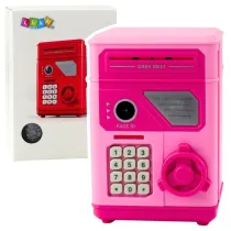 Sejf elektroniczny bankomat Skarbonka na PIN r� LeanToys