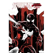Czer�, biel i krew Spider-man. Czarny kostium i krew