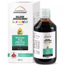 Produkty Bonifraterskie Balsam Jerozolimski dla dzieci - suplement diety 200 ml