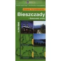 Mapa Turystyczna EuroPilot. Bieszczady br