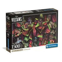 Puzzle 1500 el. Compact Disney Vilains Clementoni