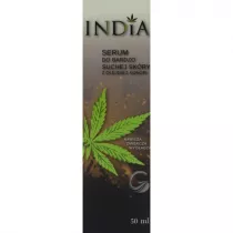 India Serum do suchej skry z olejem z konopi 50 ml