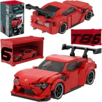 Klocki auto toyota gt86 1:32 417el