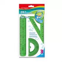 Keyroad Zestaw geometryczny Flex-draw 3 elementy