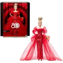 Barbie Mattel 80-lecie Lalka kolekcjonerska Blond